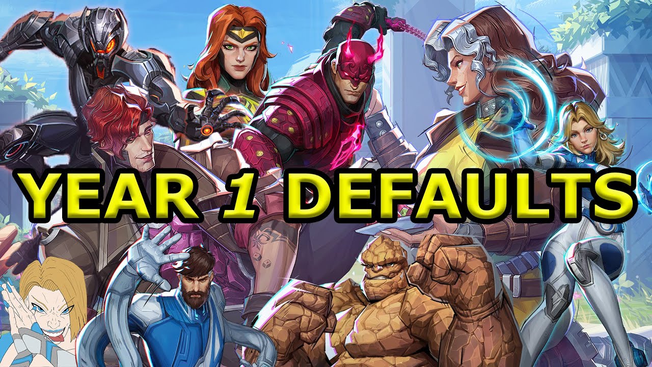 Looking at the Default Costumes of Marvel Rivals' Year One Characters