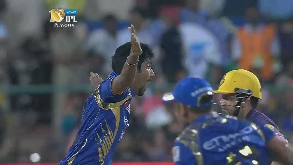 Q2: MI vs KKR – Fall Of Wickets background