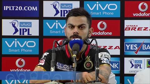 M35: RCB vs RPS – Press Conference – Virat Kohli