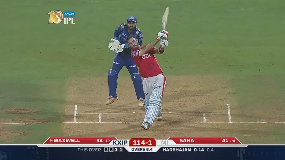 M51: MI vs KXIP – Glenn Maxwell Six