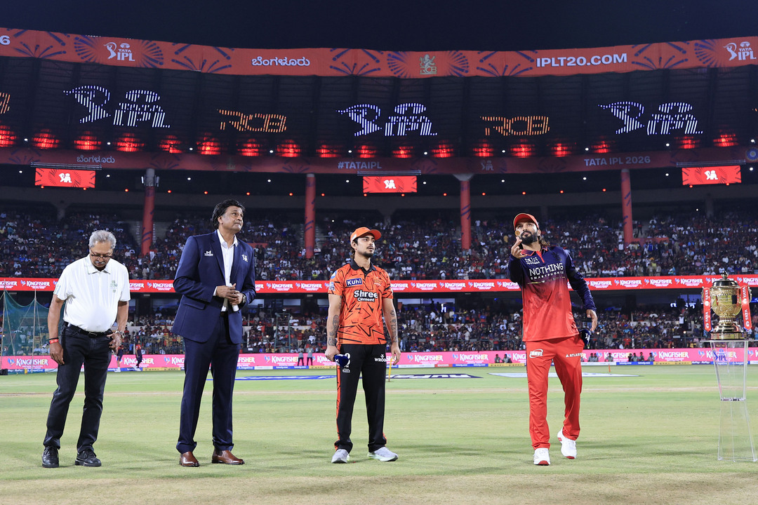 IPL 2026 M01: RCB vs SRH - Toss