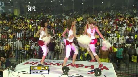 Match 37 CSK vs KXIP – du Plessis' Wicket