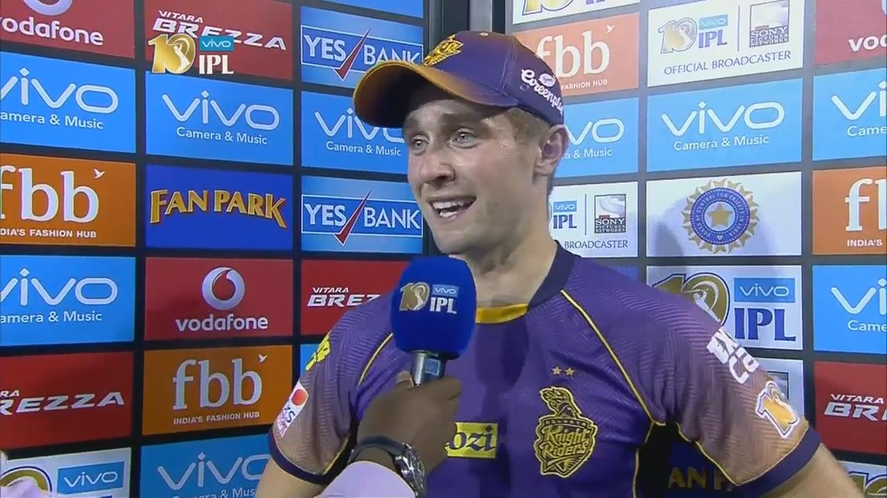 M49: KXIP vs KKR – Chris Woakes Interview background