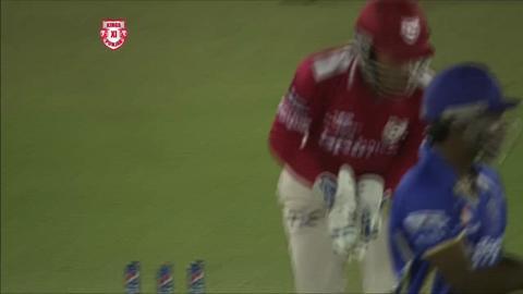 M52: KXIP vs RR – Sanju Samson Wicket