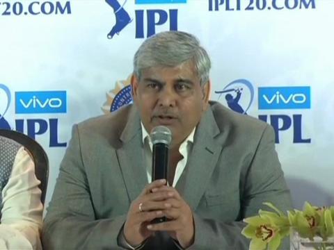 BCCI President Shashank Manohar on the two new vivo IPL teams backdrop