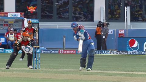 M12: SRH vs DD – Murali Vijay Six background