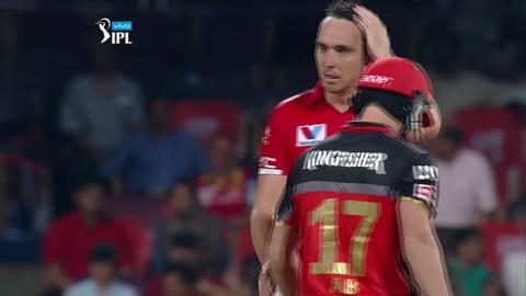 M50: RCB vs KXIP – Kyle Abbott Interview background