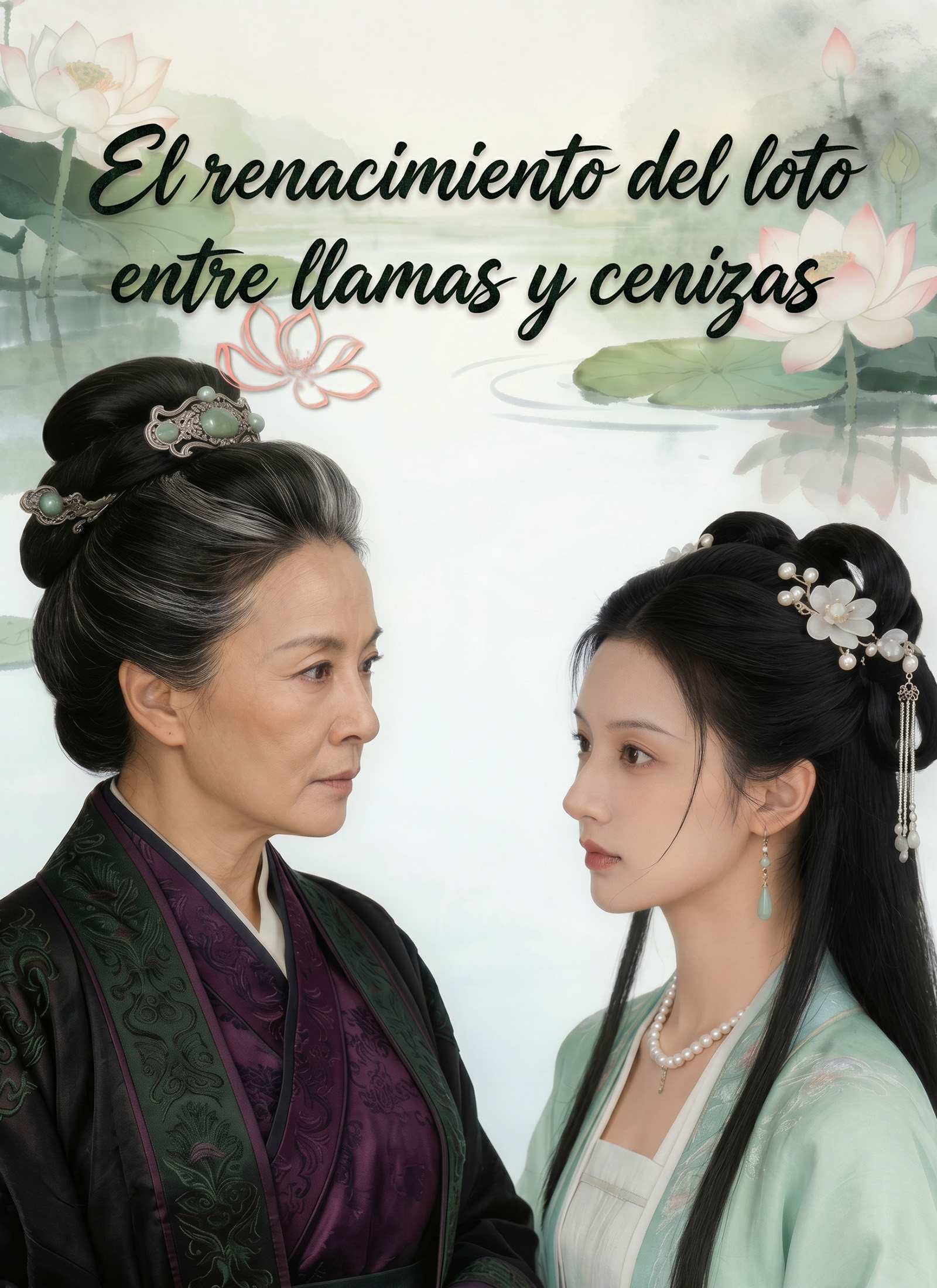 El renacimiento del loto  entre llamas y cenizas poster