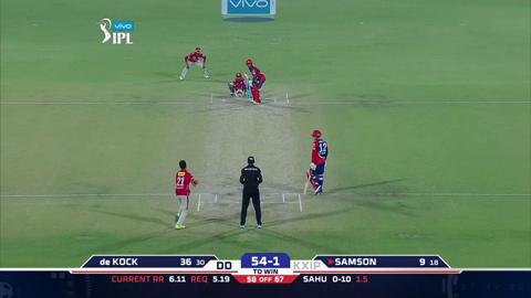 M7: DD vs KXIP – Sanju Samson Six background