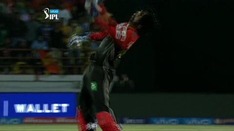 M19: GL vs RCB – Ravindra Jadeja Wicket background