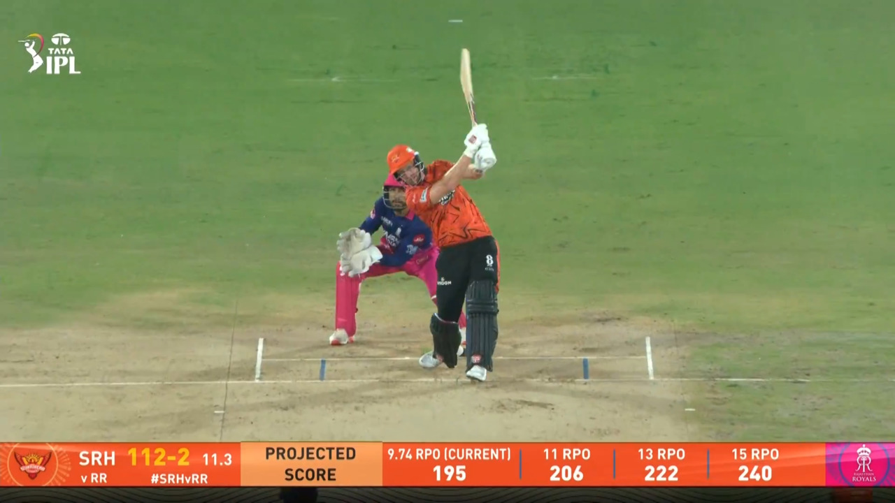 IPL 2026 M21: SRH vs RR - Heinrich Klaasen Six