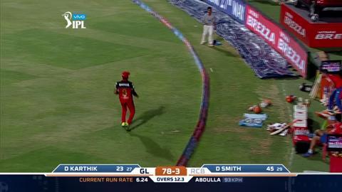 M57: GL vs RCB – Dwayne Smith 73