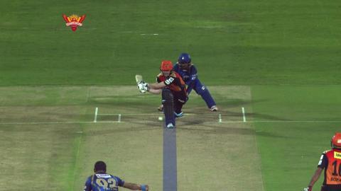 M11: SRH vs RR – Eoin Morgan Wicket