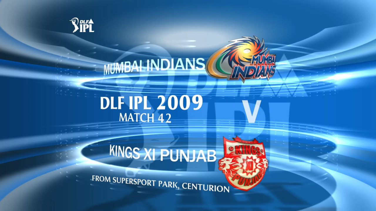 IPL 2009 Match 42 Highlights MI vs KXIP