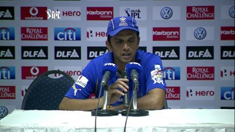 IPL 2012 Match 68 – DC vs RR: Dravid PC