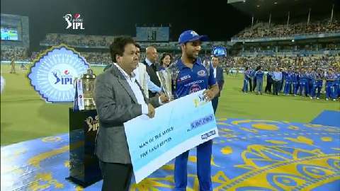 M60: MI vs CSK – Man of the Match – Rohit Sharma