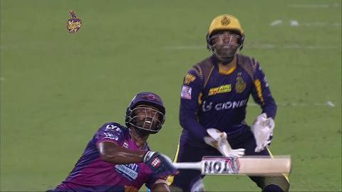 M45: KKR vs RPS – Thisara Perera Wicket