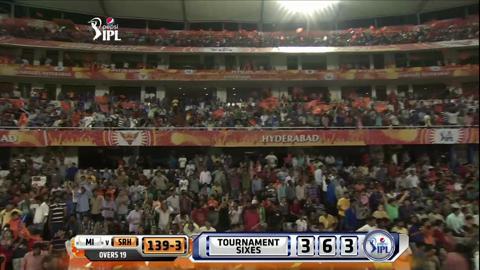 M36: SRH vs MI – David Warner Six
