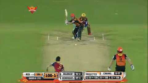 M52: SRH vs RCB – Yes, David Warner is a left-hander background