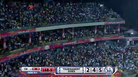 M26: DD vs CSK – Kedar Jadhav Six