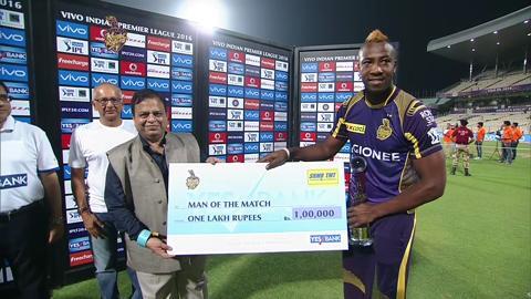 M2: KKR vs DD – Man Of The Match – Andre Russell