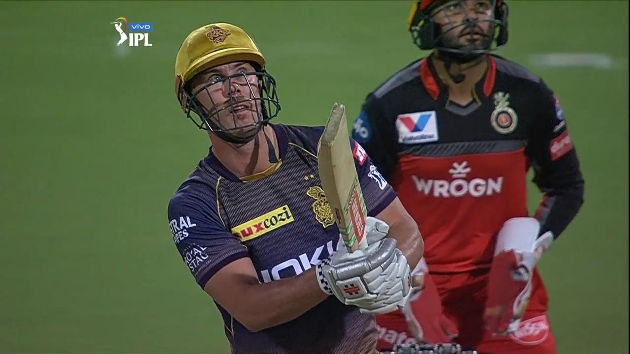 New Balls please - Lynn sends one into orbit