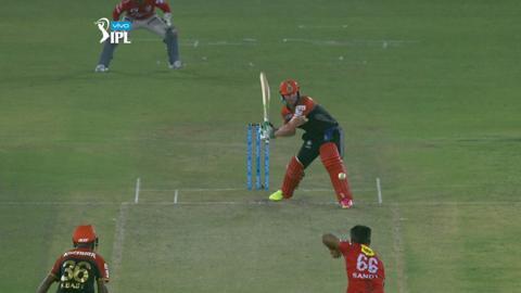 M39: KXIP vs RCB – AB de Villiers Six