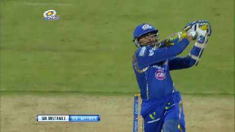 M7: MI vs KXIP – Harbhajan Singh Six