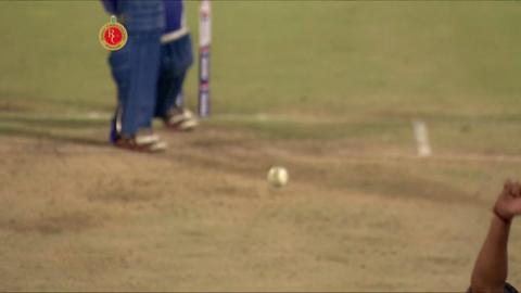 M27: RCB vs RR – Dishant Yagnik Wicket