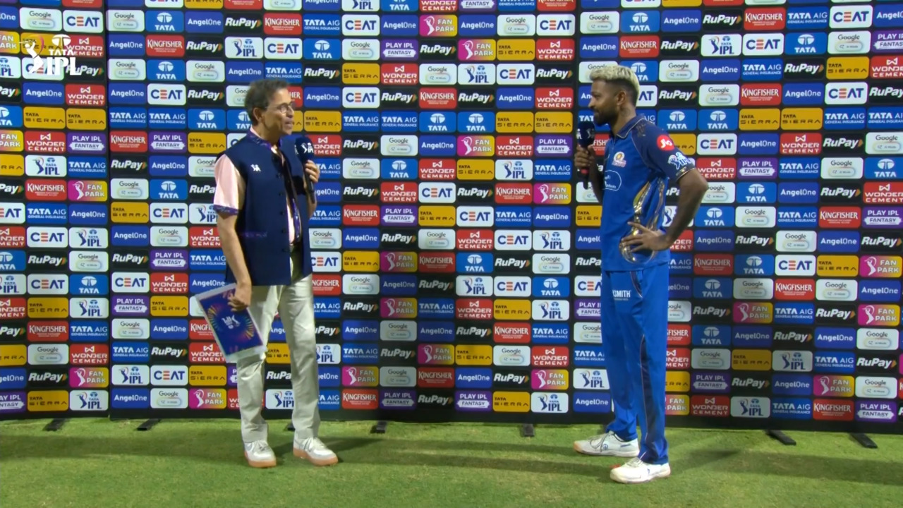 IPL 2026 M02: MI vs KKR - Post Match Presentation