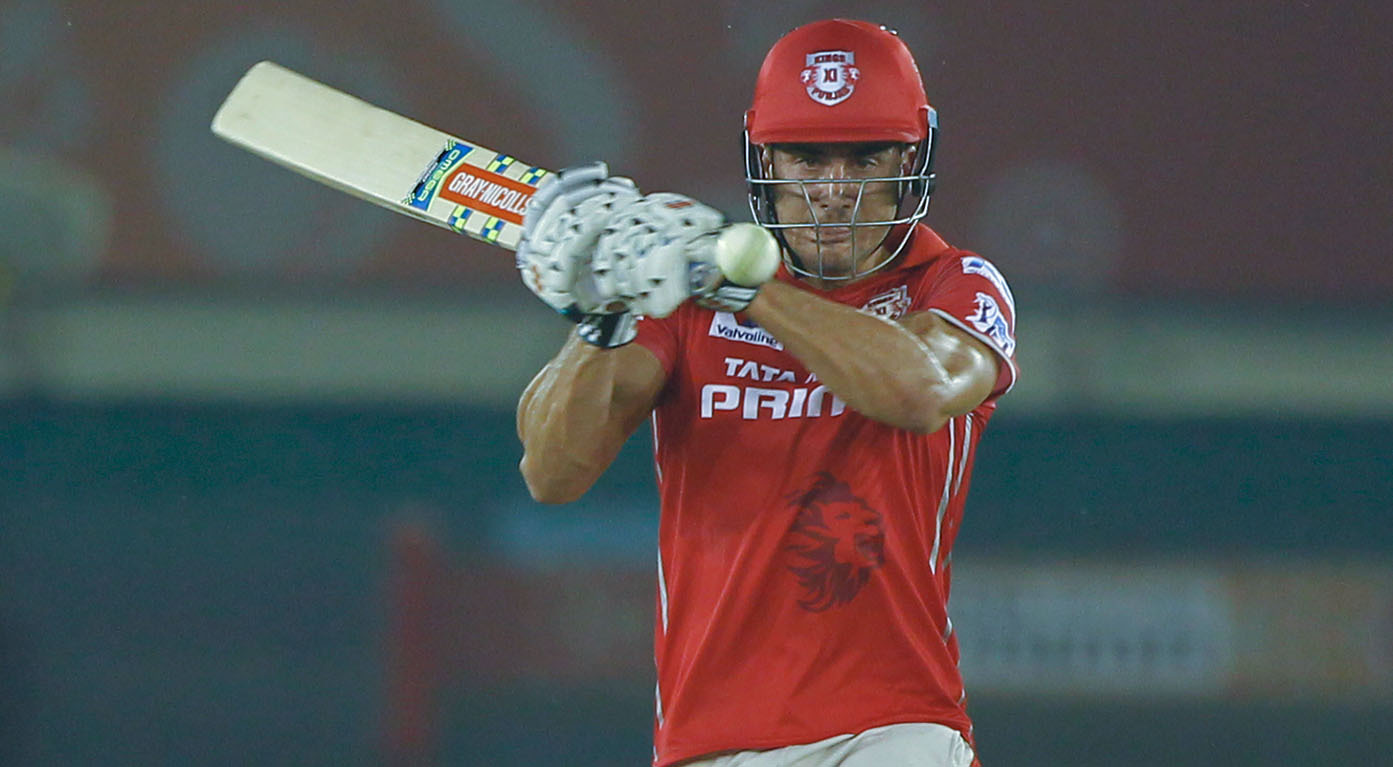 M36: KXIP vs DD – Marcus Stoinis Interview background