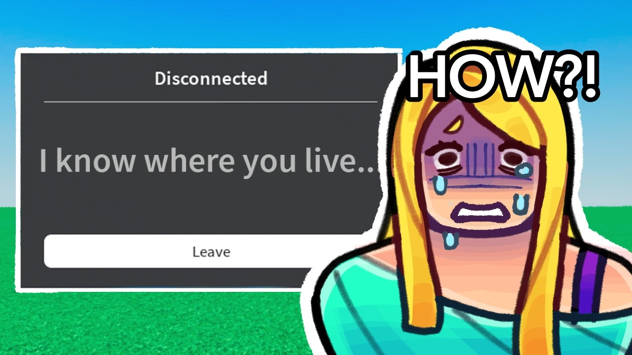 Scaring Roblox Players with FAKE WARNINGS... background