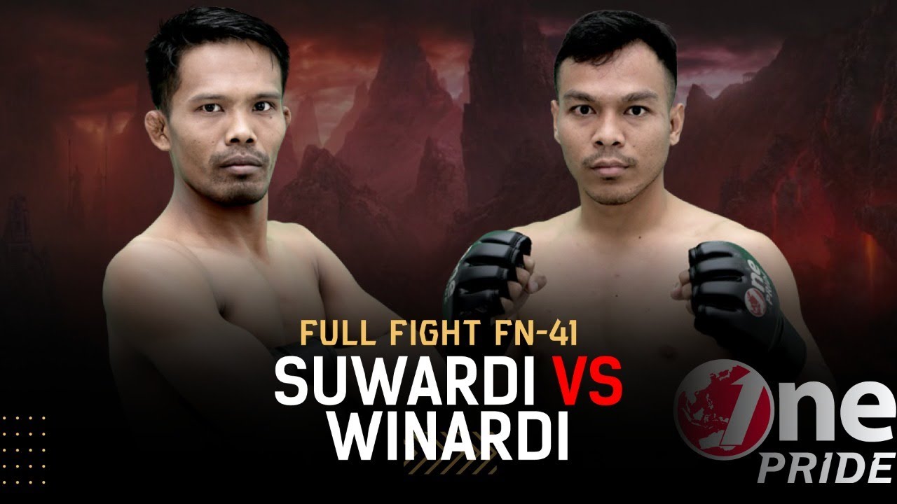 Main Event of The Night! Suwardi VS Winardi | Full Fight One Pride MMA FN 41