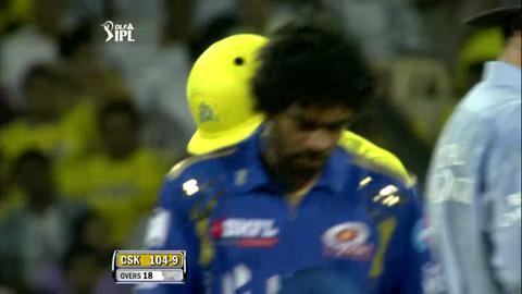 Match 1 CSK vs MI - Jadeja's Wicket