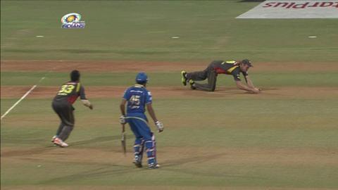 M62: MI vs SRH – Dinesh Karthik Wicket background