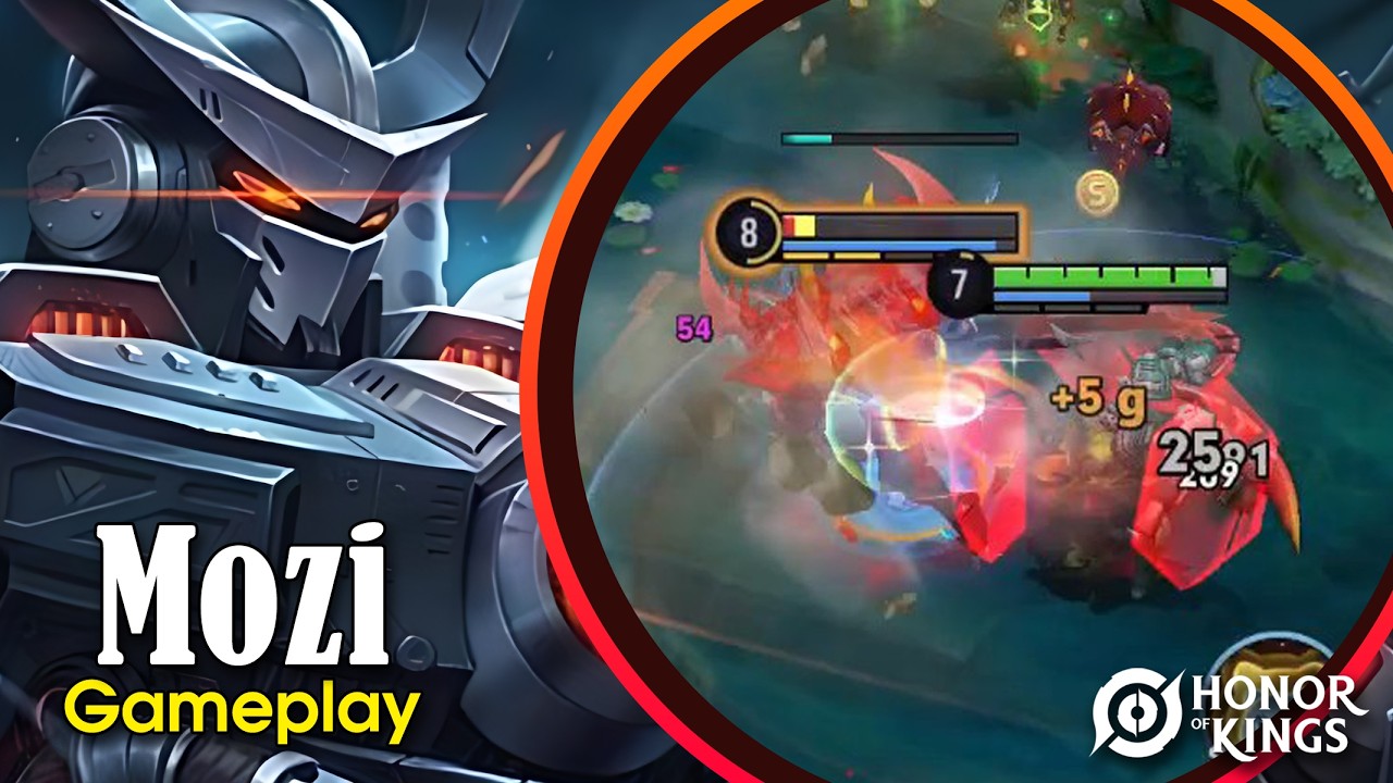 Honor of Kings Mozi Gameplay - Roaming