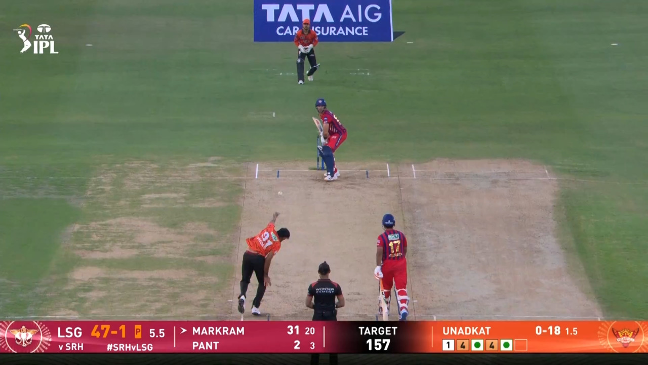 IPL 2026 M10: SRH vs LSG - Aiden Markram Six