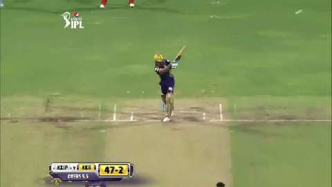 M14: KXIP vs KKR – Suryakumar Yadav Six