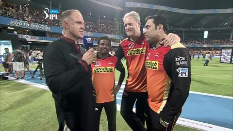 M60: RCB vs SRH – Muralitharan, Tom Moody & VVS Laxman Interview