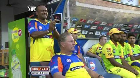Match 13 CSK vs RCB – de Villiers' Wicket