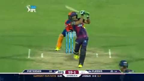 M6: GL vs RPS – YES Bank Maximum Sixes – Faf du Plessis