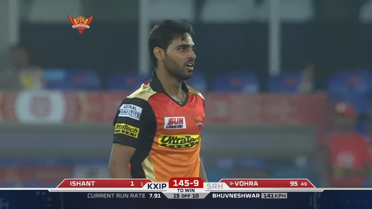 M19: SRH vs KXIP – Manan Vohra Wicket