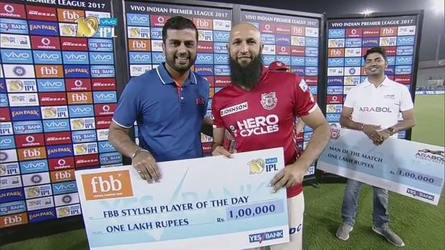 M47: KXIP vs GL – FBB Stylish player of the day – Hashim Amla backdrop