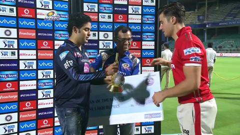 M43: MI vs KXIP – Man of The Match – Marcus Stoinis