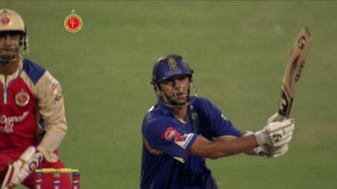 M27: RCB vs RR – Rahul Dravid Wicket background