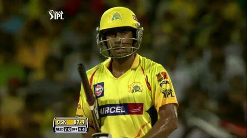 Match 37 CSK vs KXIP – Saha's Wicket