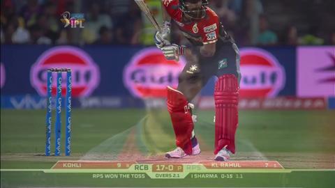 M16: RPS vs RCB – Virat Kohli Six