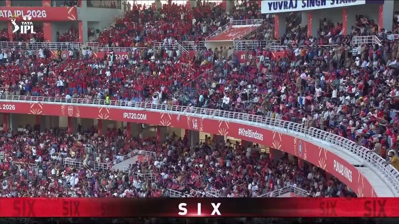 IPL 2026 M17: PBKS vs SRH - Priyansh Arya Six