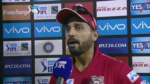 M46: KXIP vs SRH – Murali Vijay Interview background