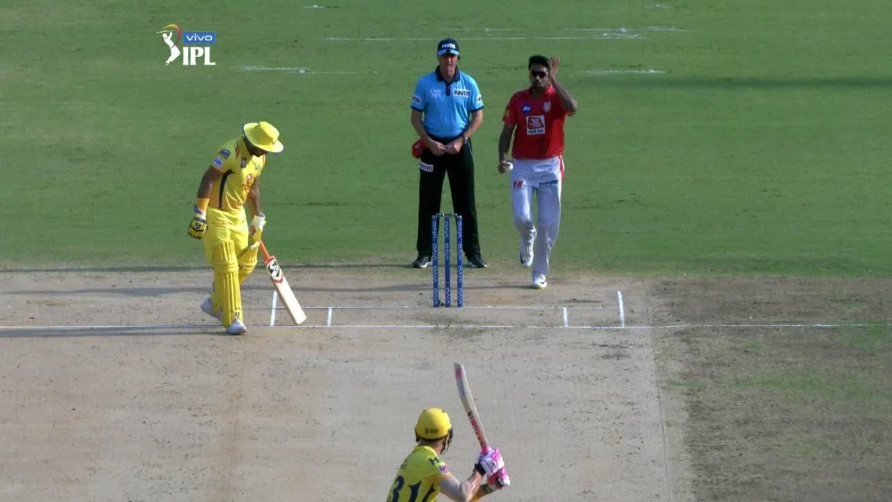 Fast bowler + Kedar Jadhav? Where did that come from Ashwin? background